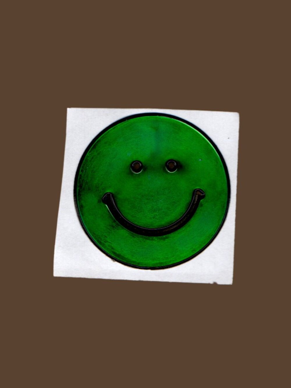 5/$20 Mystik “Touch Me Oilies” Happy Face Sensory Sticker Vintage 80s